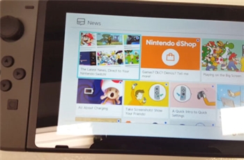 ไปดู User Interface ของเครื่อง Nintendo Switch