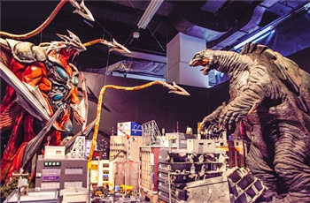 พาชมบรรยากาศงาน Special Effects DNA / Heisei Gamera Trilogy Exhibition