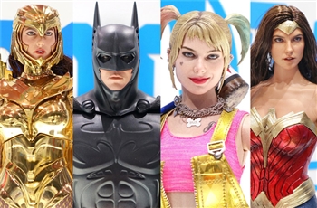 ภาพถ่ายสินค้าใหม่ของฮีโร่ค่าย DC ที่ Hot Toys ขนไปโชว์ในงาน DC All Stars