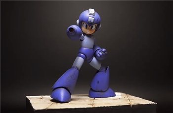 ตัวอย่างการทำไดโอรามาซีนของ Megaman แบบง่าย ๆ สำหรับมือใหม่