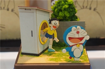 เก๋น่ารัก กับงาน paper craft โดเรมอน ที่เห็นแล้วอดนำภาพมาฝากให้ชมกันไม่ได้