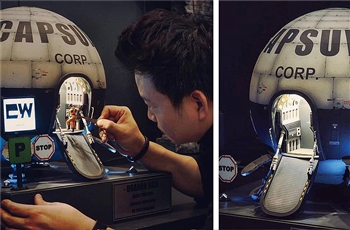 ชมงานมิเนียเจอร์เจ๋ง ๆ ของยาน Capsule Spaceship จากเรื่อง Dragon Ball Z