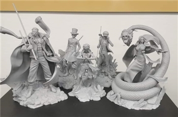 Oniri Creations กับต้นแบบงานปั้นใหม่เซ็ต One Piece