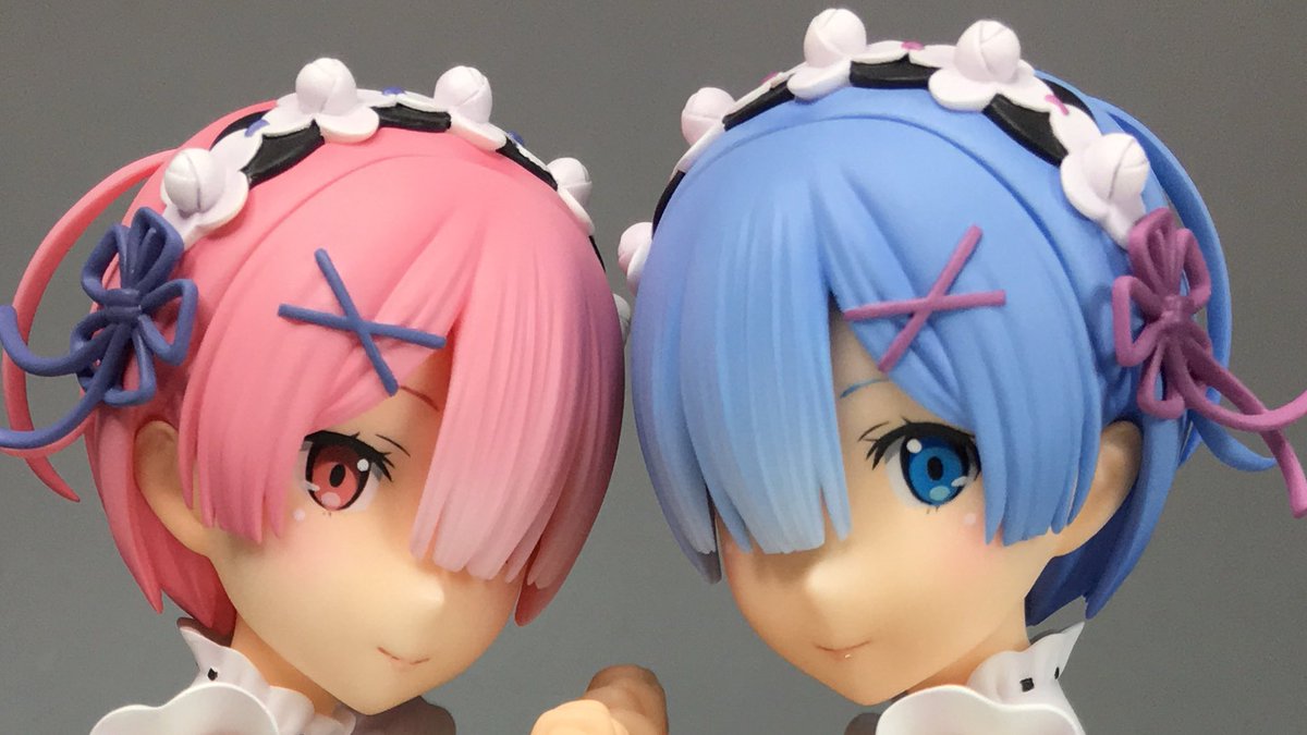 Rem & Ram from Re:Zero Paint Prototype