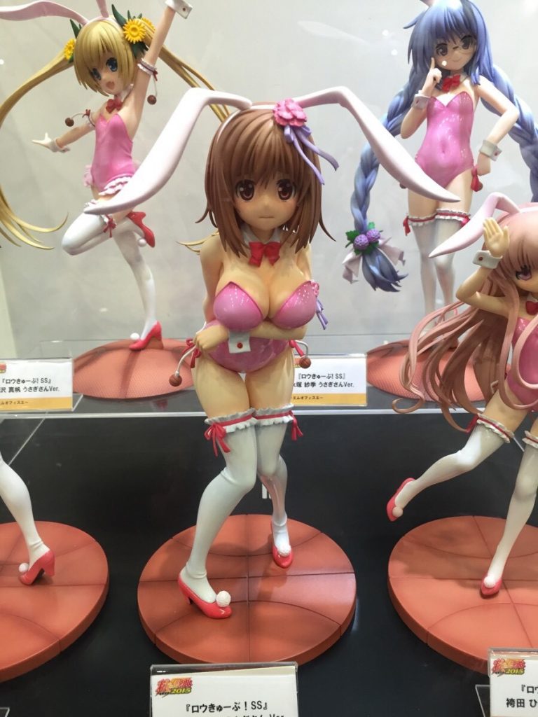 “Ro-Kyu-Bu! SS” Kashii Airi 1/7 Usagi-san ver. by PLUM painted prototype