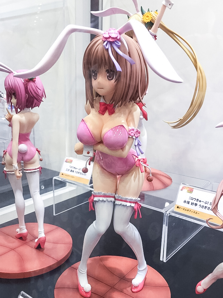 “Ro-Kyu-Bu! SS” Kashii Airi 1/7 Usagi-san ver. by PLUM painted prototype