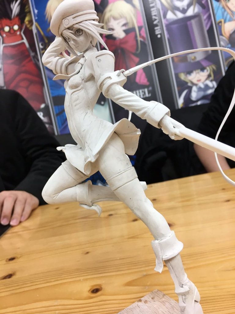 “BlazBlue: Chrono Phantasma” Noel Vermillion Kyou Ishou ver. by Vertex unpainted prototype