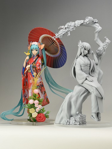 Vocaloid Megurine Luka Hanairogoromo ver. by Stronger