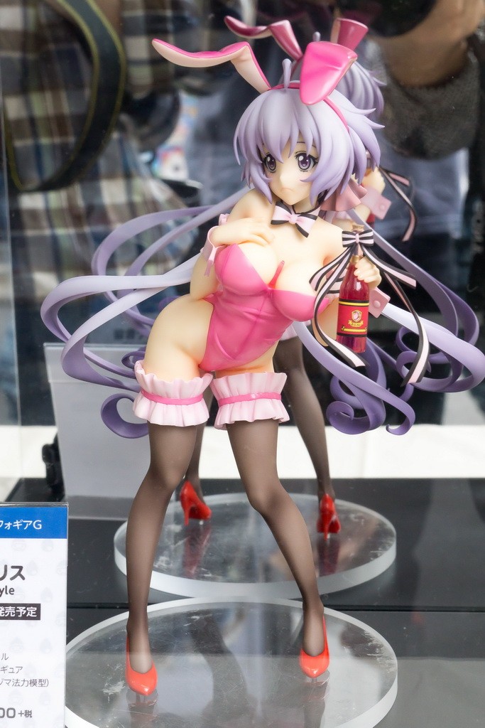 Senki Zesshou Symphogear G Yukine Chris 1/7 Bunny ver. by Aquamarine painted prototype