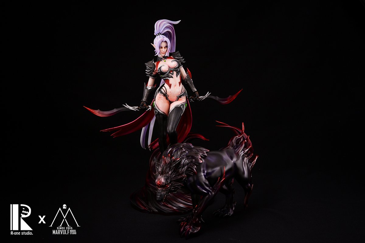 Ilanga & Shadow Wolf Resin Kit by R-One Studio