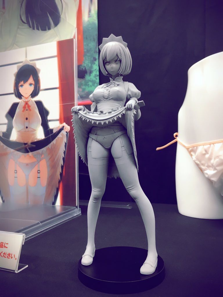 Daiki Kougyou announces 40hara’s Maid no Itou Chitose-san figure