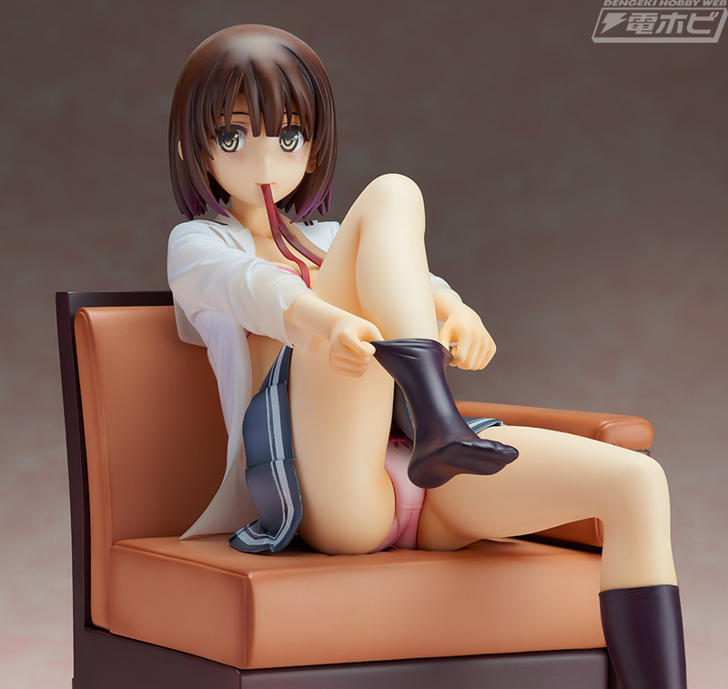 Kato Megumi - changing clothes -