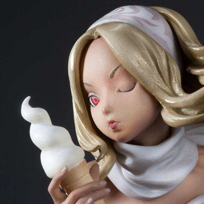  H Hdge technical statue No.4 EX Gravity Kat White Ver.
