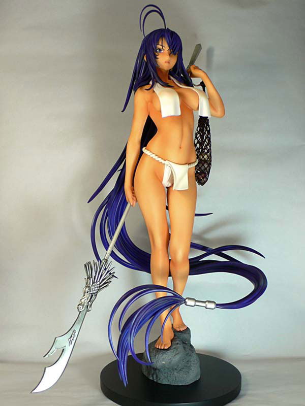 Ikkitousen Extravaganza Epoch - Unchou Kanu Ama-san ver. 1/4.5 Polystone Complete Figure