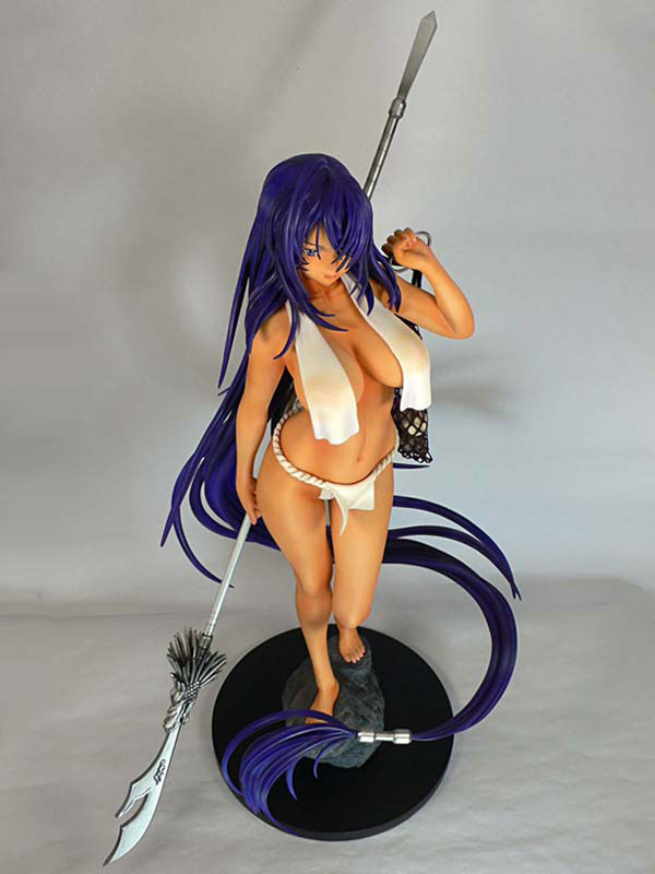 Ikkitousen Extravaganza Epoch - Unchou Kanu Ama-san ver. 1/4.5 Polystone Complete Figure