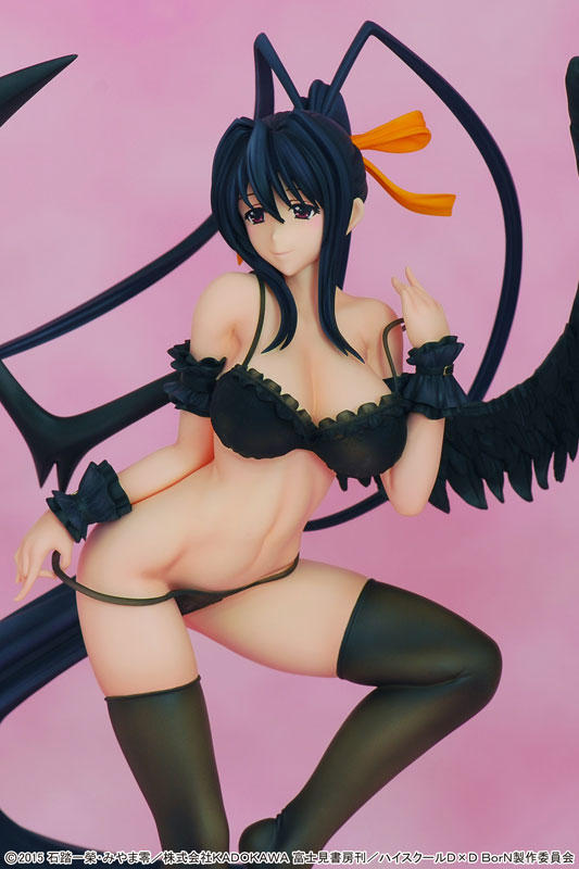 High School D x D BorN - Akeno Himejima -Yuuwaku no Miko ver. Soft Body Edition- 1/7 Complete Figure