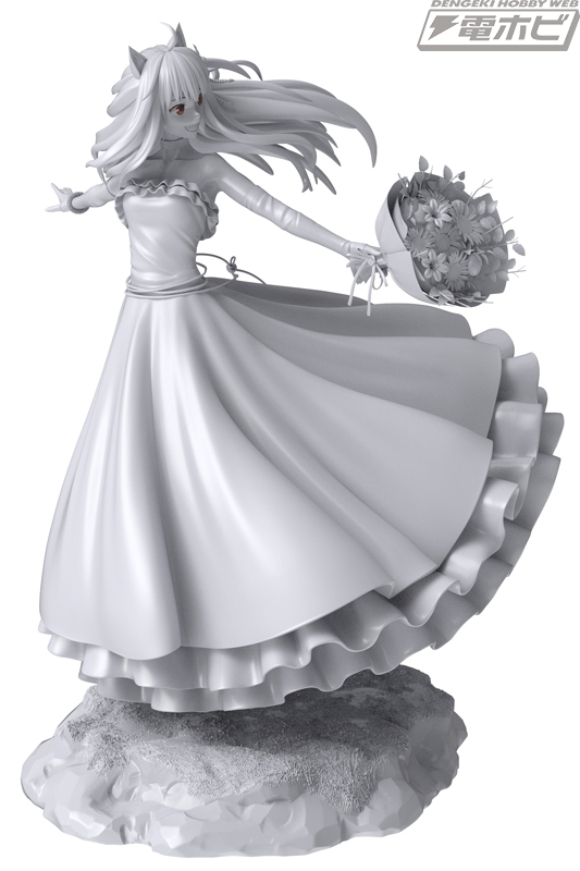 “Ookami to Koushinryou” Holo Wedding Dress ver. by Myethos, Tokyo Otaku Mode 3D prototype
