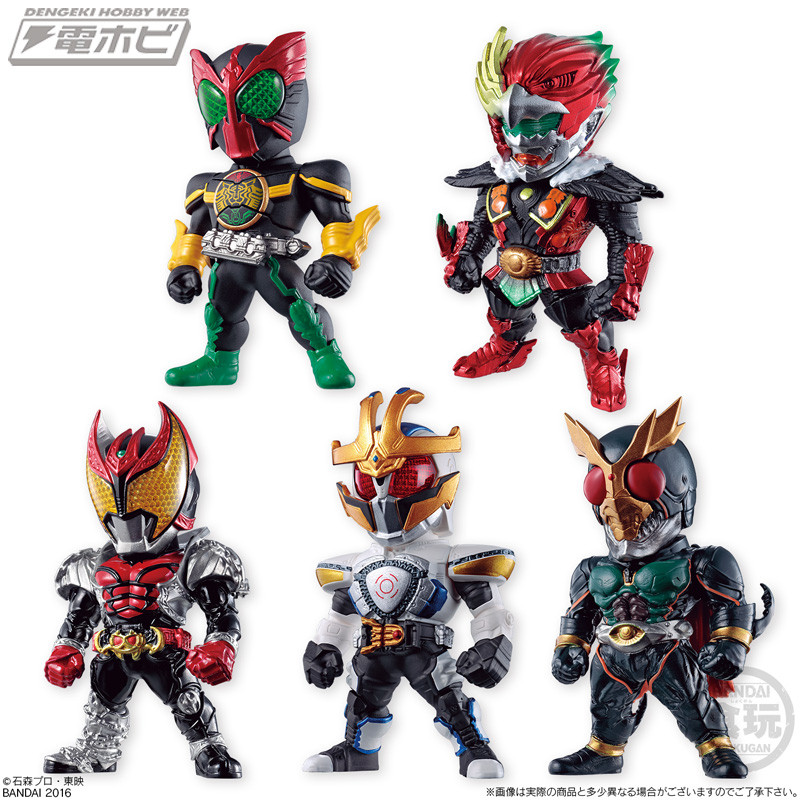 ชมภาพสินค้า CONVERGE KAMEN RIDER 4 ไรเดอร์แบบ SD อย่างงาม
