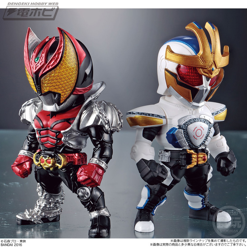 ชมภาพสินค้า CONVERGE KAMEN RIDER 4 ไรเดอร์แบบ SD อย่างงาม