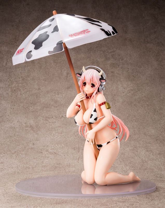 SoniAni - Super Sonico Holstein Bikini de Straw Figure 1/7