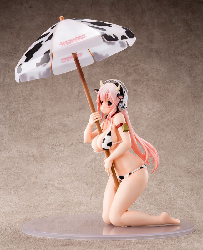 SoniAni - Super Sonico Holstein Bikini de Straw Figure 1/7