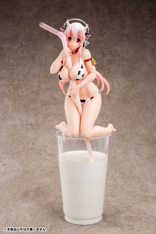 SoniAni - Super Sonico Holstein Bikini de Straw Figure 1/7