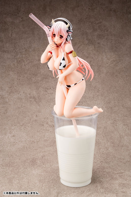 SoniAni - Super Sonico Holstein Bikini de Straw Figure 1/7