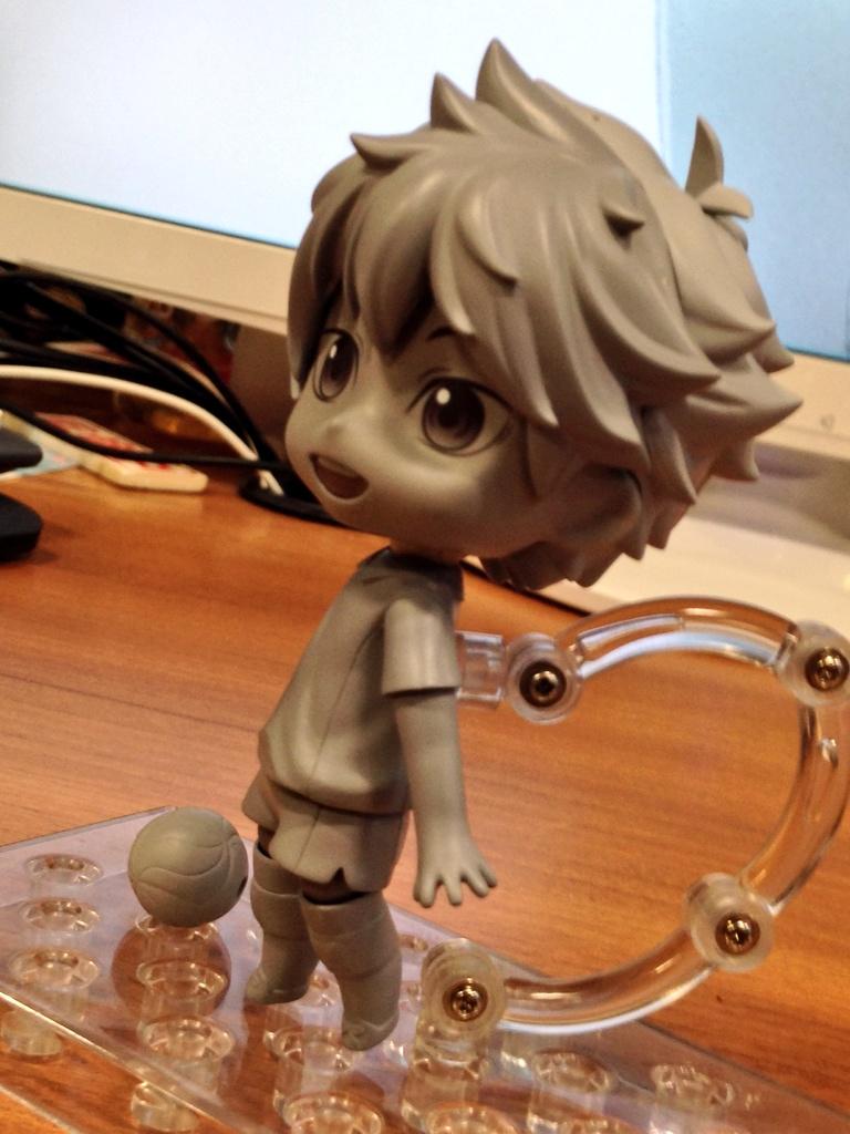 Haikyuu!! Hinata Shouyou Nendoroid by Good Smile Company unpainted prototype