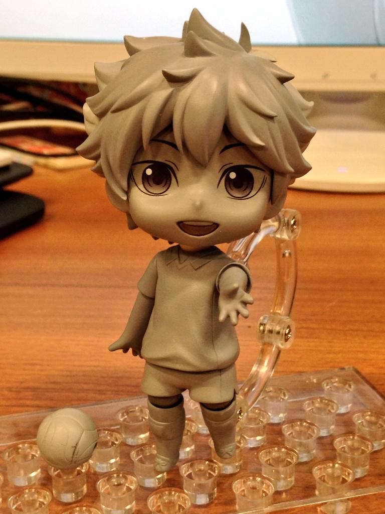 Haikyuu!! Hinata Shouyou Nendoroid by Good Smile Company unpainted prototype