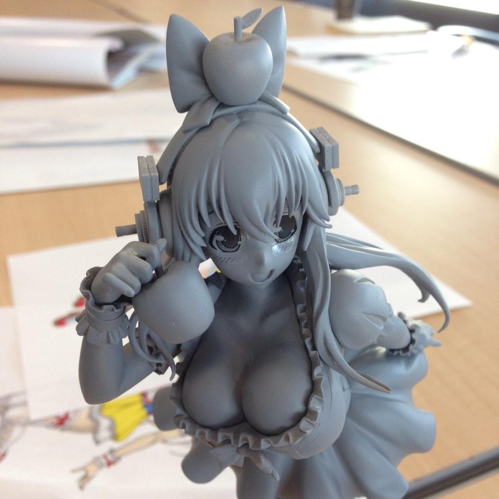 Super Sonico figure by FuRyu