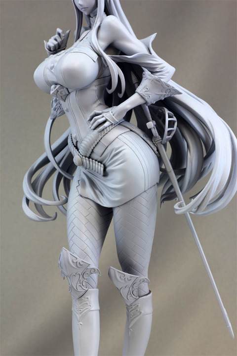 Valkyria Chronicles Selvaria Bles by Vertex unpainted prototype