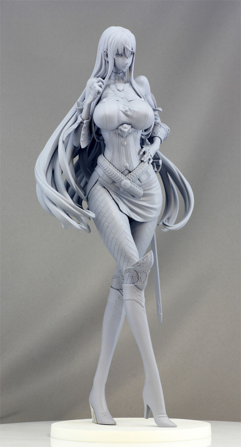 Valkyria Chronicles Selvaria Bles by Vertex unpainted prototype