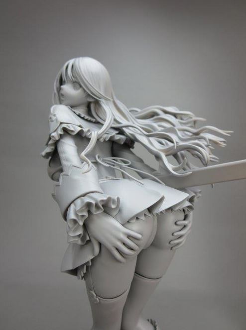 Collect1 Gin no Sharin no Kishi hime Aria 1/6 by Dragon Toy unpainted prototype