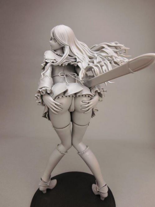 Collect1 Gin no Sharin no Kishi hime Aria 1/6 by Dragon Toy unpainted prototype