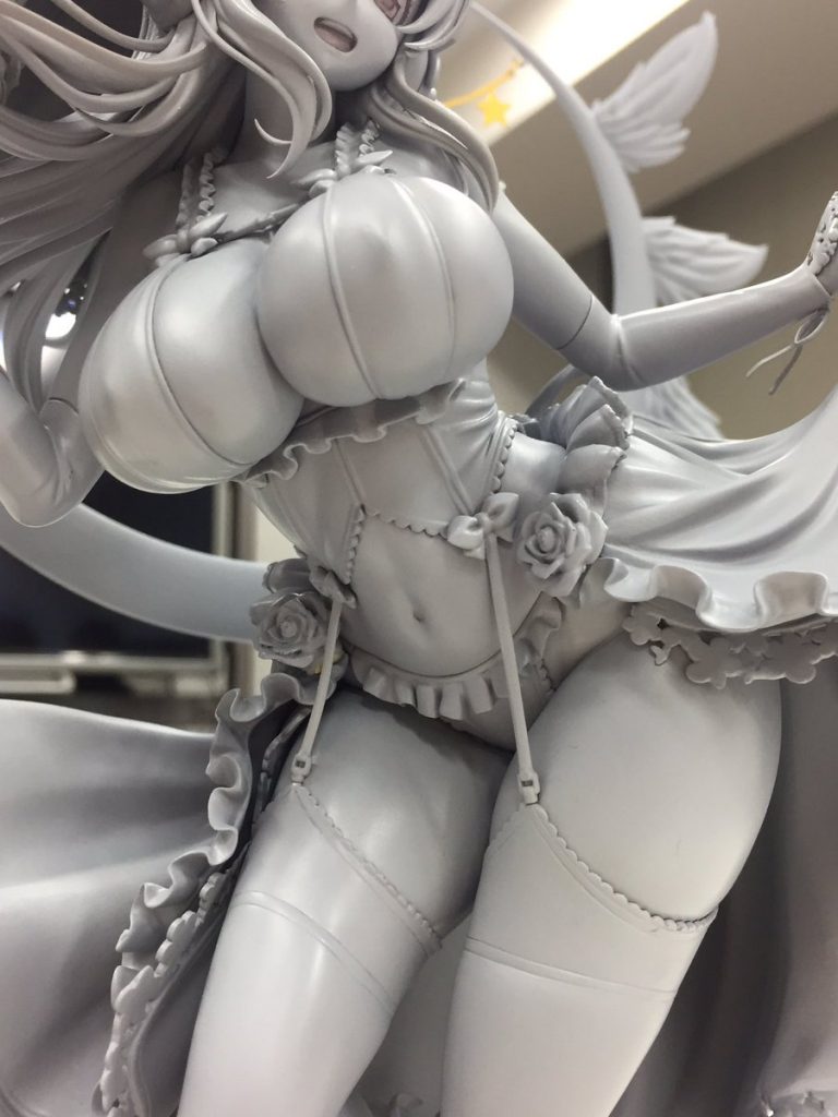 Sonico 10th Anniversary Wedding ver. by Good Smile Company unpainted prototype