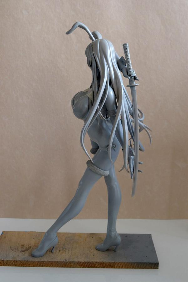 “Ikki Tousen” Chouun Shiryuu Bunny ver. by Orca Toys unpainted prototype