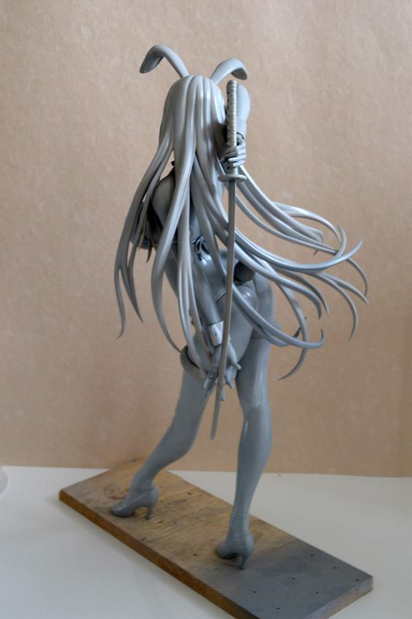 “Ikki Tousen” Chouun Shiryuu Bunny ver. by Orca Toys unpainted prototype