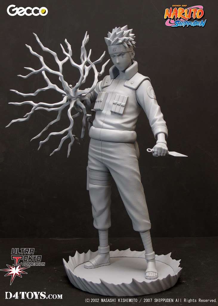 “Naruto Shippuuden” Hatake Kakashi 1/6 by Gecco unpainted prototype
