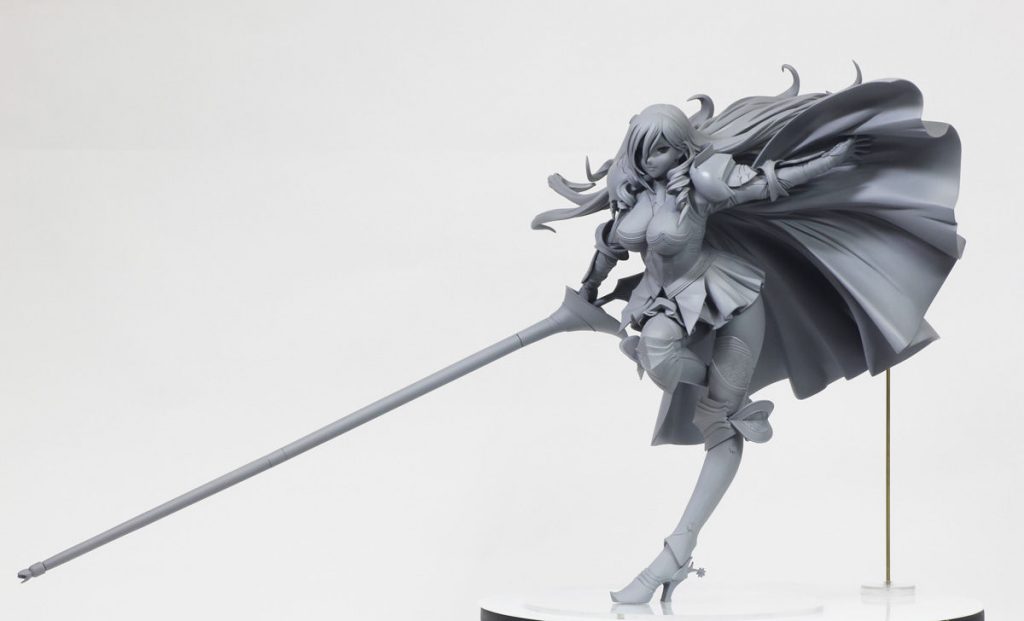 “Walkure Romanze Shoujo Kishi Monogatari” Celia Cumani Aintree unpainted prototype