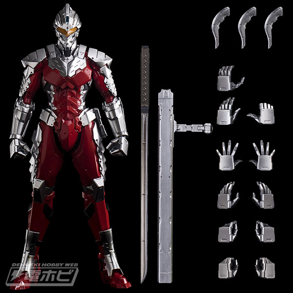 Figure ULTRAMAN Seven Suit พร้อมอาวุธ อย่างงาม