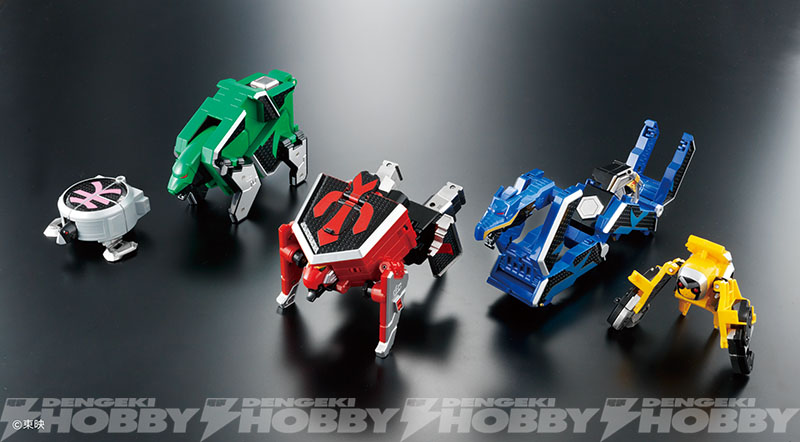 ของเล่น หุ่นยนต์จาก Samurai Sentai Shinkenger