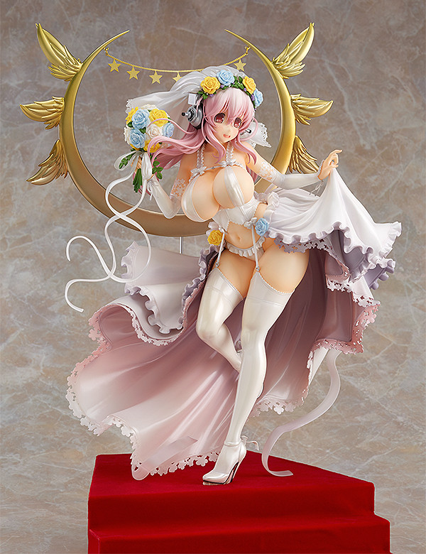Super Sonico 10th Anniversary Wedding ver. by Good Smile Company