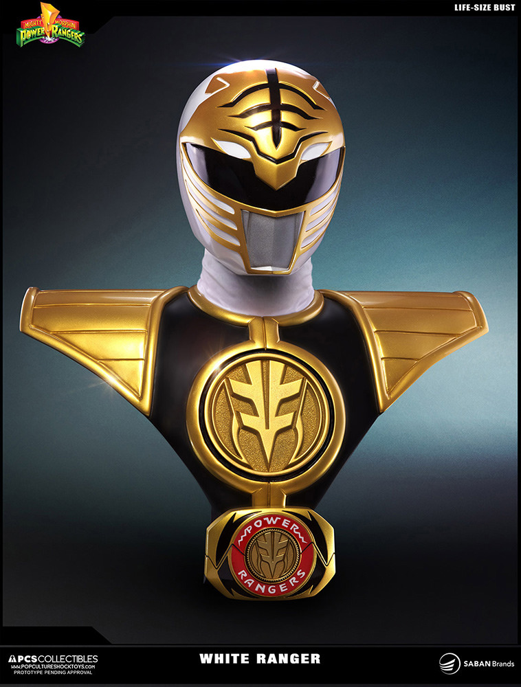 งานบัสงาม ๆ ของ White Ranger ขนาด 1:1