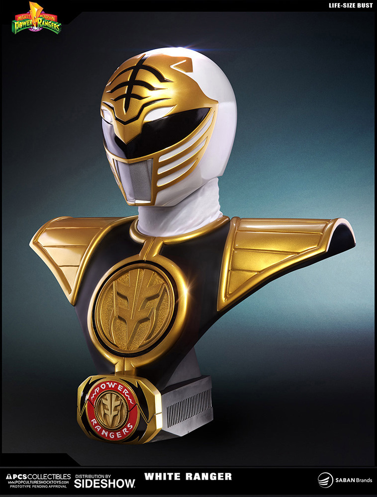 งานบัสงาม ๆ ของ White Ranger ขนาด 1:1