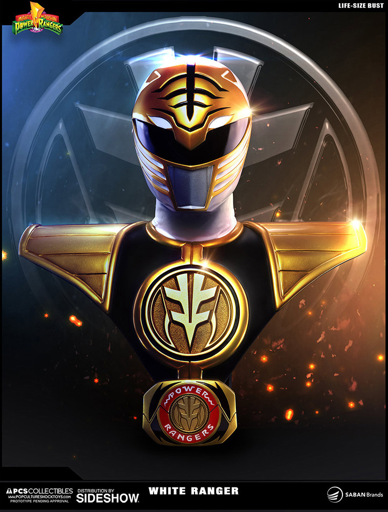 งานบัสงาม ๆ ของ White Ranger ขนาด 1:1