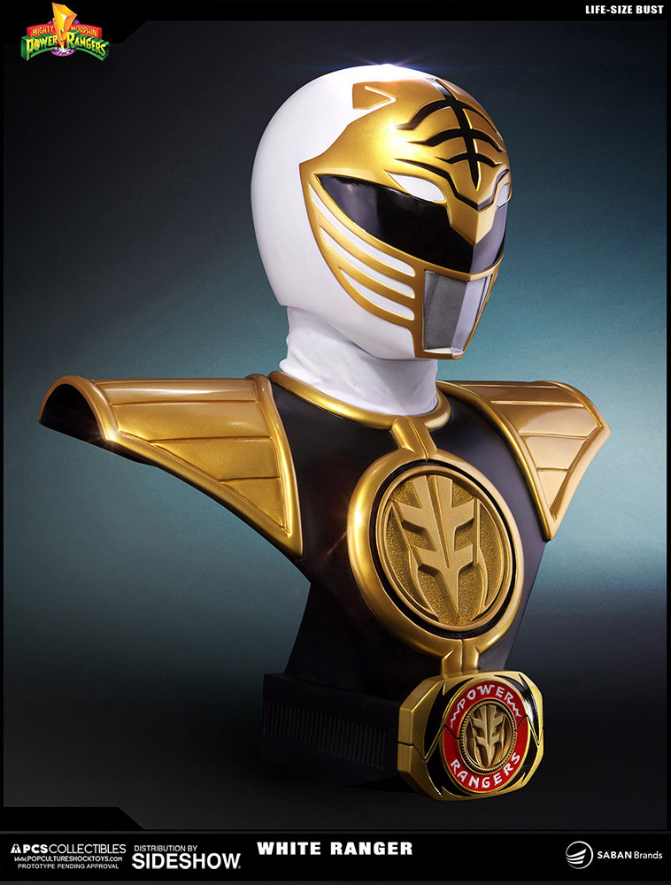 งานบัสงาม ๆ ของ White Ranger ขนาด 1:1
