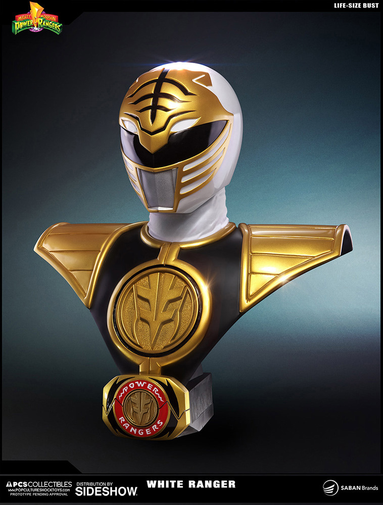 งานบัสงาม ๆ ของ White Ranger ขนาด 1:1