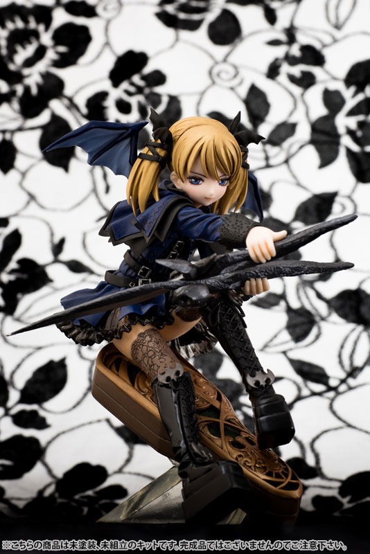 Deathsmiles - Casper New Face ver 1/8 Color Resin Cast Assembly Kit