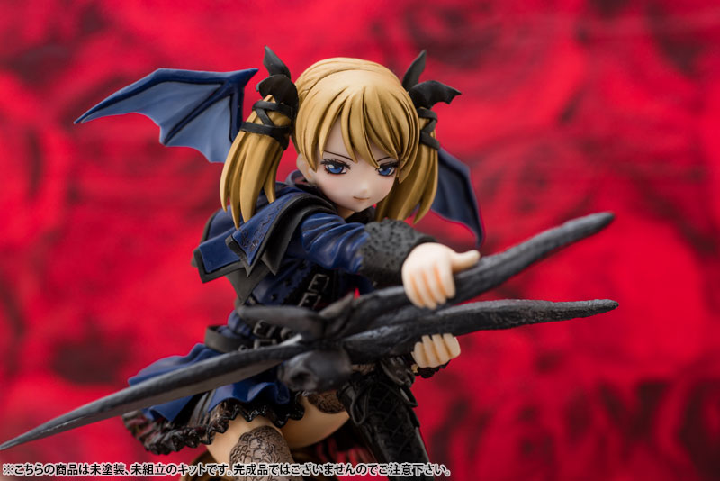 Deathsmiles - Casper New Face ver 1/8 Color Resin Cast Assembly Kit