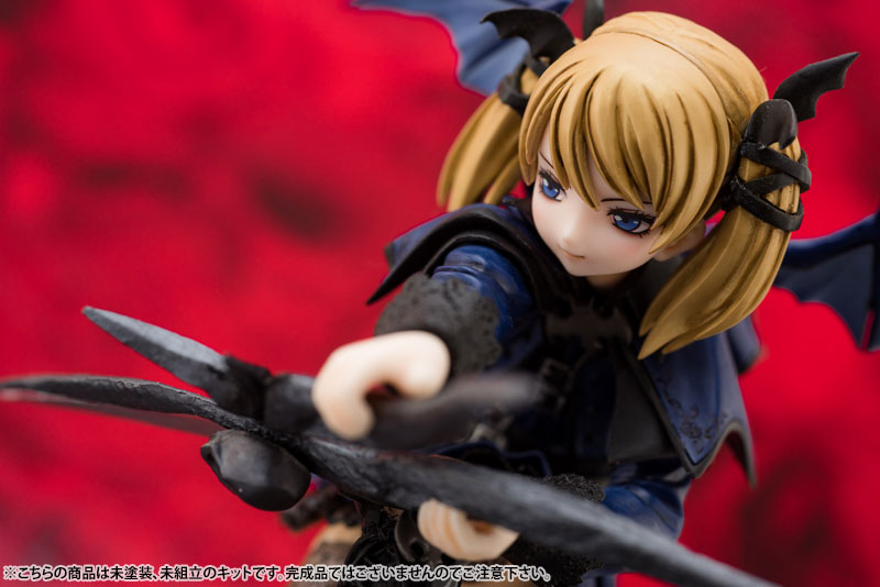 Deathsmiles - Casper New Face ver 1/8 Color Resin Cast Assembly Kit